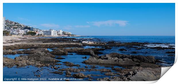 Seascape, Green Point, Cape Town, South Africa  Print by Rika Hodgson