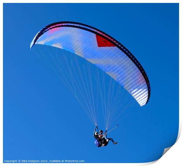 Paragliding, Cape Town, South Africa  Print by Rika Hodgson