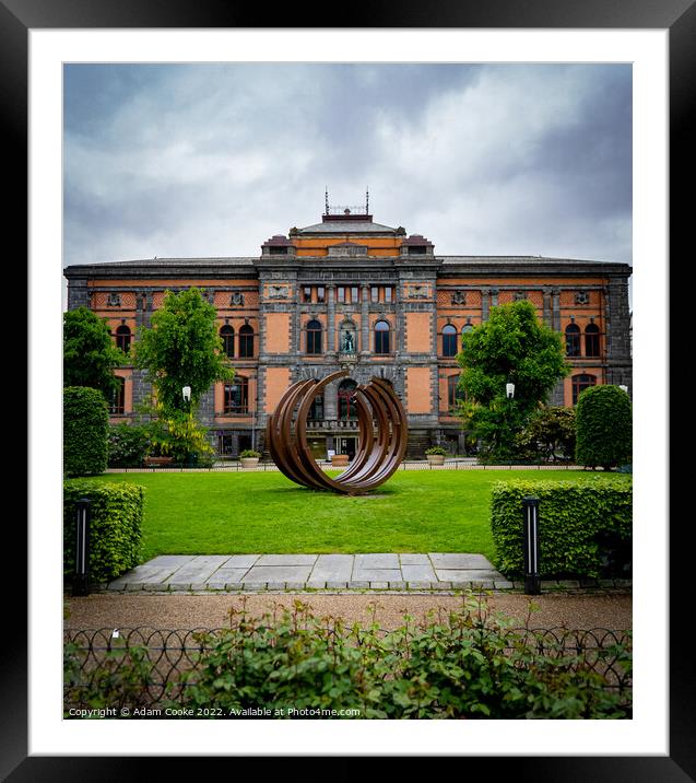 West Norway Museum of Decorative Art | Bergen | Norway Framed Mounted Print by Adam Cooke