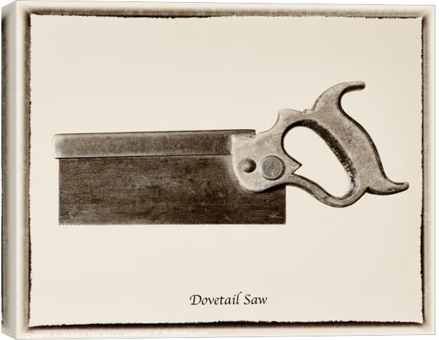 Dovetail Saw Canvas Print by Richard Pike
