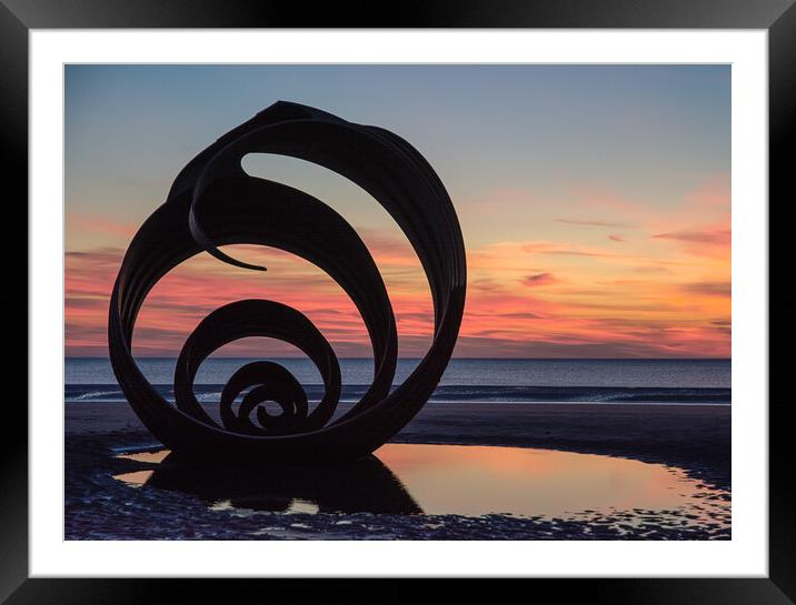 Sunset at Mary’s Shell Framed Mounted Print by Gary Kenyon