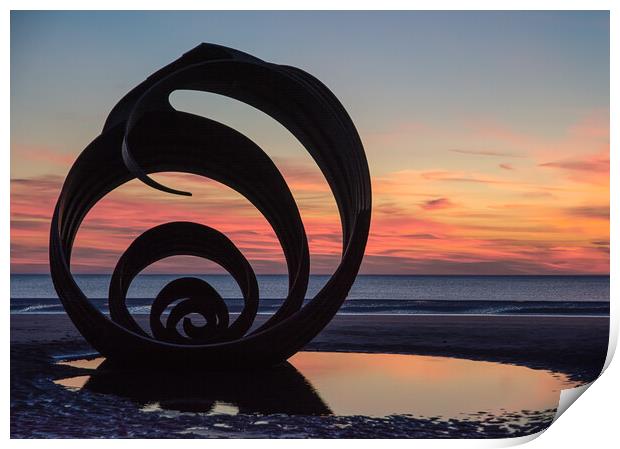 Sunset at Mary’s Shell Print by Gary Kenyon