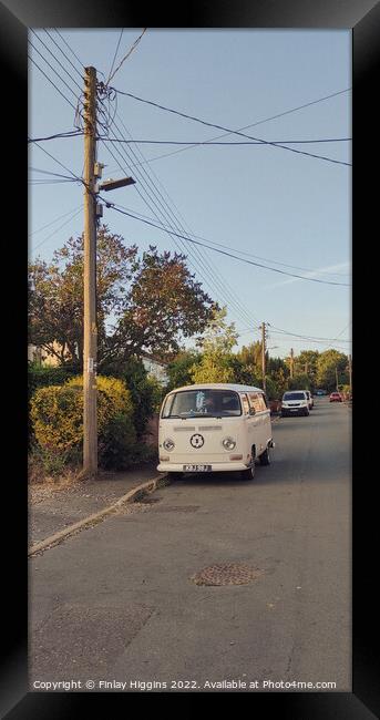 The Camper Framed Print by Finlay Higgins