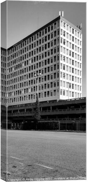 Terminus House Canvas Print by Finlay Higgins