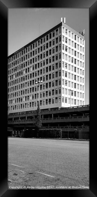 Terminus House Framed Print by Finlay Higgins