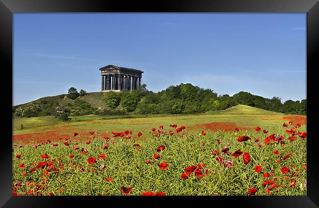 Penshaw Monument Framed Print by Kevin Tate