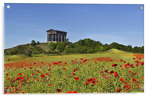 Penshaw Monument Acrylic by Kevin Tate