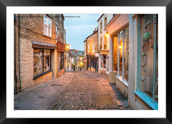 Frome in Somerset Framed Mounted Print by Helen Hotson