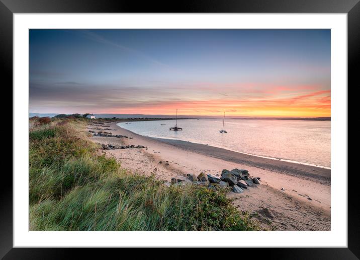 Sunrise from Crow Point Framed Mounted Print by Helen Hotson