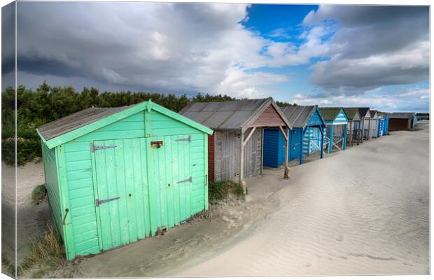 West Wittering Canvas Print by Helen Hotson