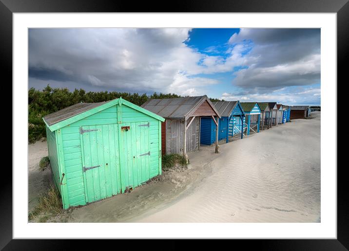 West Wittering Framed Mounted Print by Helen Hotson