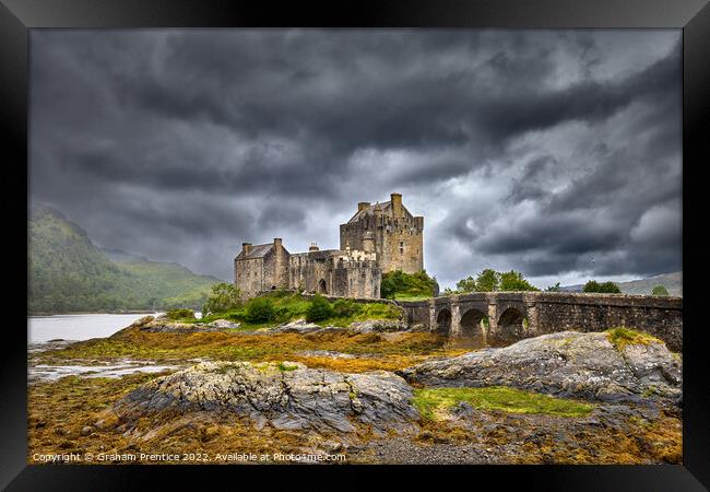 Eilean Donan Castle Framed Print by Graham Prentice