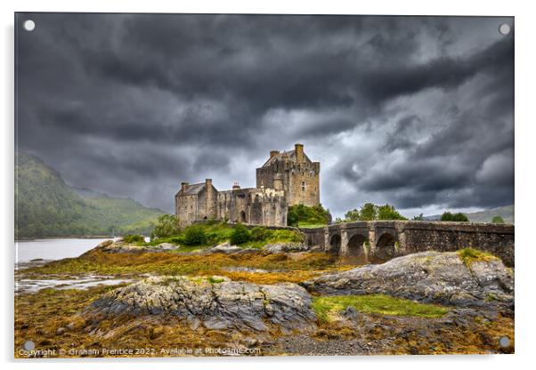 Eilean Donan Castle Acrylic by Graham Prentice