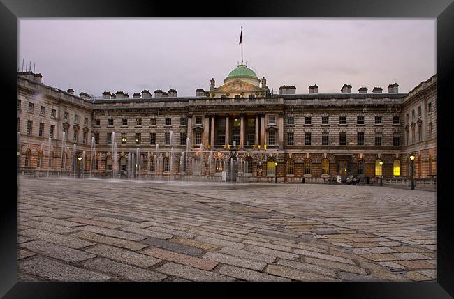 Somerset House Framed Print by David French