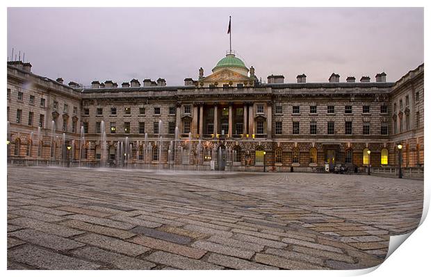Somerset House Print by David French