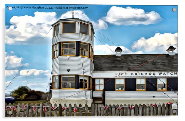 The Heroic History of Life Brigade Watch House Acrylic by Kevin Maughan