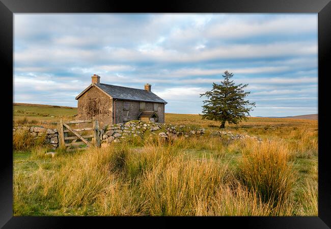 Nun's Cross Farm Framed Print by Helen Hotson