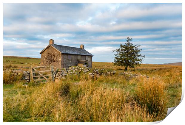 Nun's Cross Farm Print by Helen Hotson