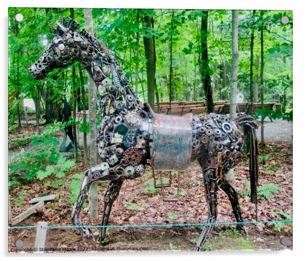 Horse Acrylic by Stephanie Moore