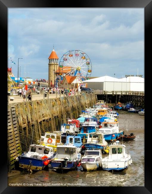 Scarborough Harbour Framed Print by Craig Yates