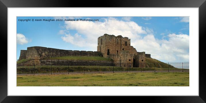 Tynemouth Castle Framed Mounted Print by Kevin Maughan