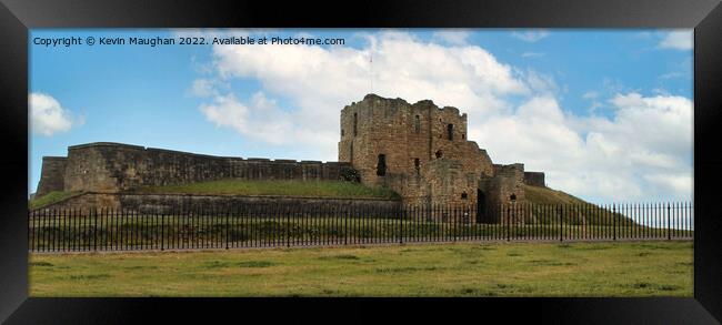 Tynemouth Castle Framed Print by Kevin Maughan