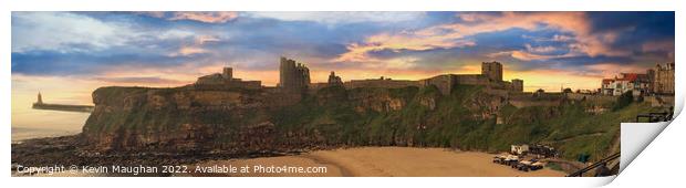 A Majestic Fortress by the Sea Print by Kevin Maughan