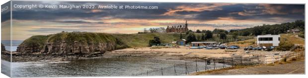 Majestic Tynemouth Sailing Club Panorama Canvas Print by Kevin Maughan