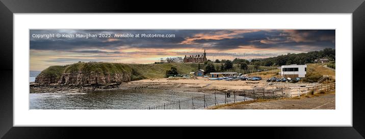 Majestic Tynemouth Sailing Club Panorama Framed Mounted Print by Kevin Maughan