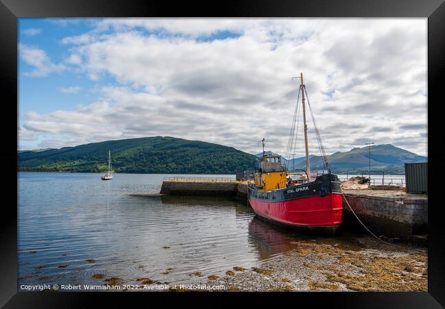 The Vital Spark Inveraray Framed Print by RJW Images