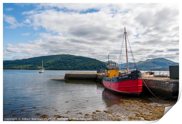 The Vital Spark Inveraray Print by RJW Images