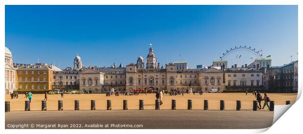 Horse Guards Parade Print by Margaret Ryan