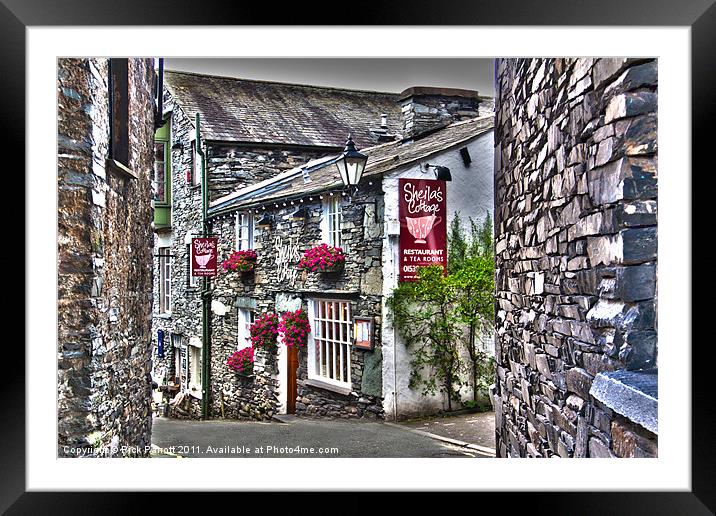 Sheila's Cottage, Ambleside, Lake District. Framed Mounted Print by Rick Parrott