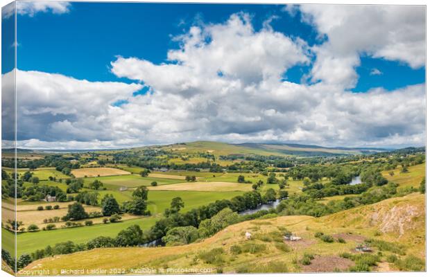 The View from Whistle Crag, Teesdale Canvas Print by Richard Laidler