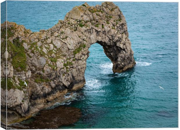 Durdle door  Canvas Print by christian maltby