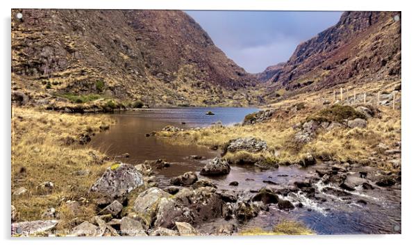 Gap of Dunloe, County Kerry, Ireland Acrylic by jim Hamilton