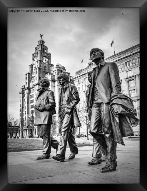 The Beatles  Framed Print by Kevin Elias