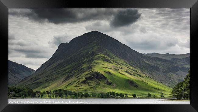 Fleetwith Pike Buttermere Framed Print by Craig Yates