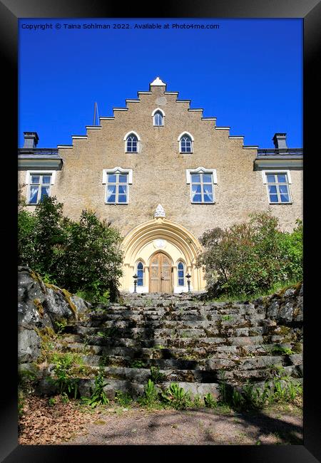 Suitia Manor Castle, Entrance Framed Print by Taina Sohlman