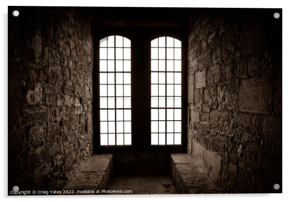 Castle Window Light Acrylic by Craig Yates