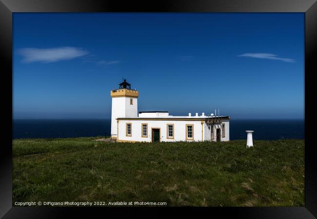 Duncansby Head Lighthouse Framed Print by DiFigiano Photography