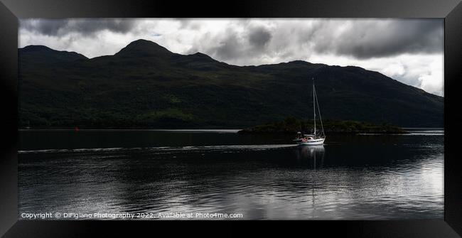 Leaving Loch Alsh Framed Print by DiFigiano Photography
