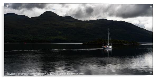 Leaving Loch Alsh Acrylic by DiFigiano Photography