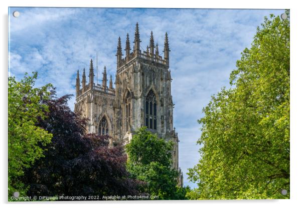 York Minster Acrylic by DiFigiano Photography