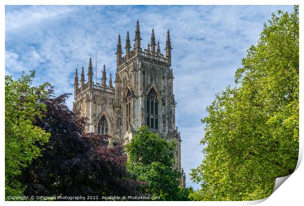York Minster Print by DiFigiano Photography