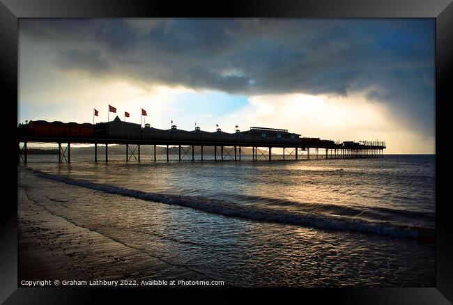 Paignton Pier Framed Print by Graham Lathbury