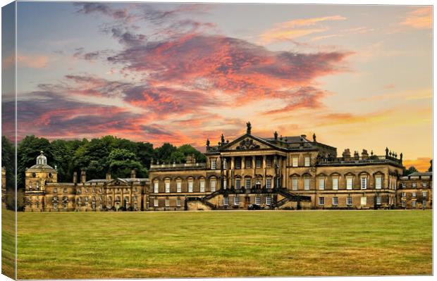 Wentworth Woodhouse  Canvas Print by Darren Galpin