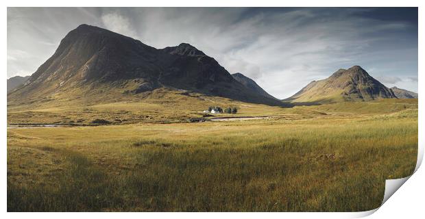 Glencoe Panorama Print by Anthony McGeever