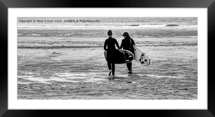 The Sea Is Calling Framed Mounted Print by Peter F Hunt