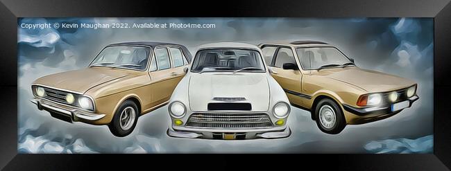 Timeless Fords Framed Print by Kevin Maughan